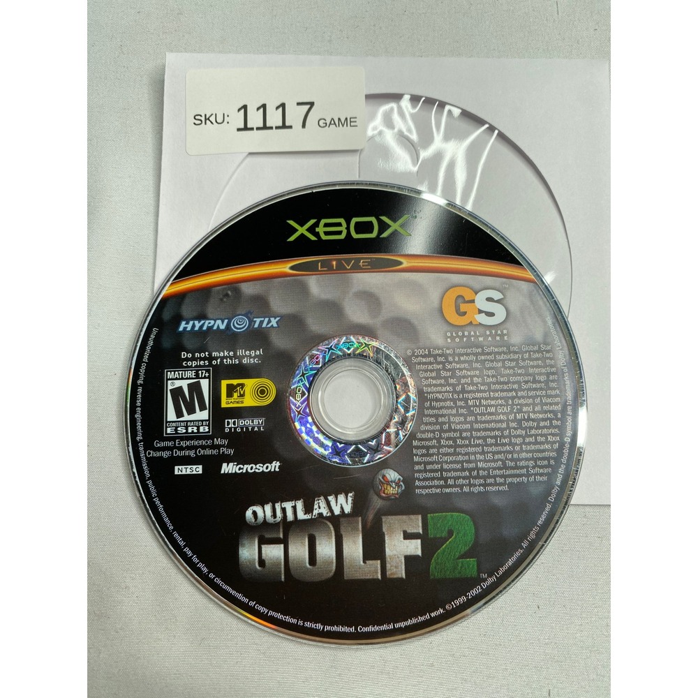 Outlaw Golf 2 Microsoft Xbox